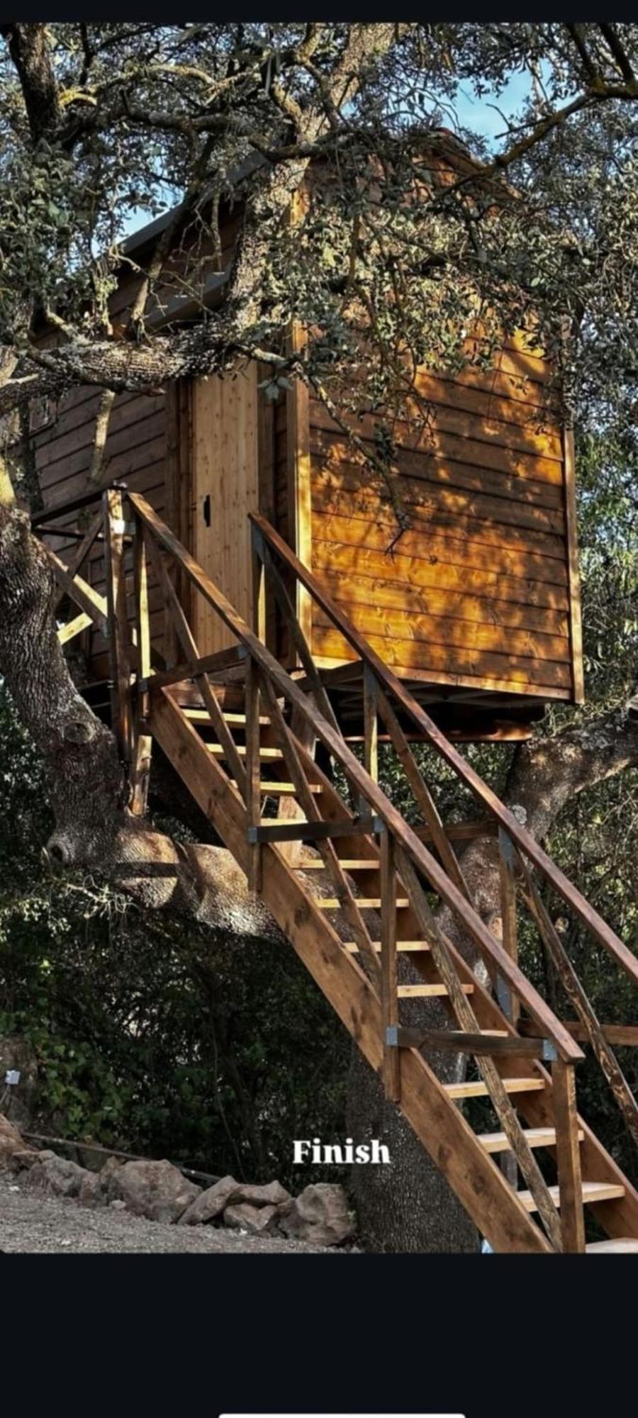 Cabana Del Arbol Lavagarural Villanueva del Rosario 外观 照片