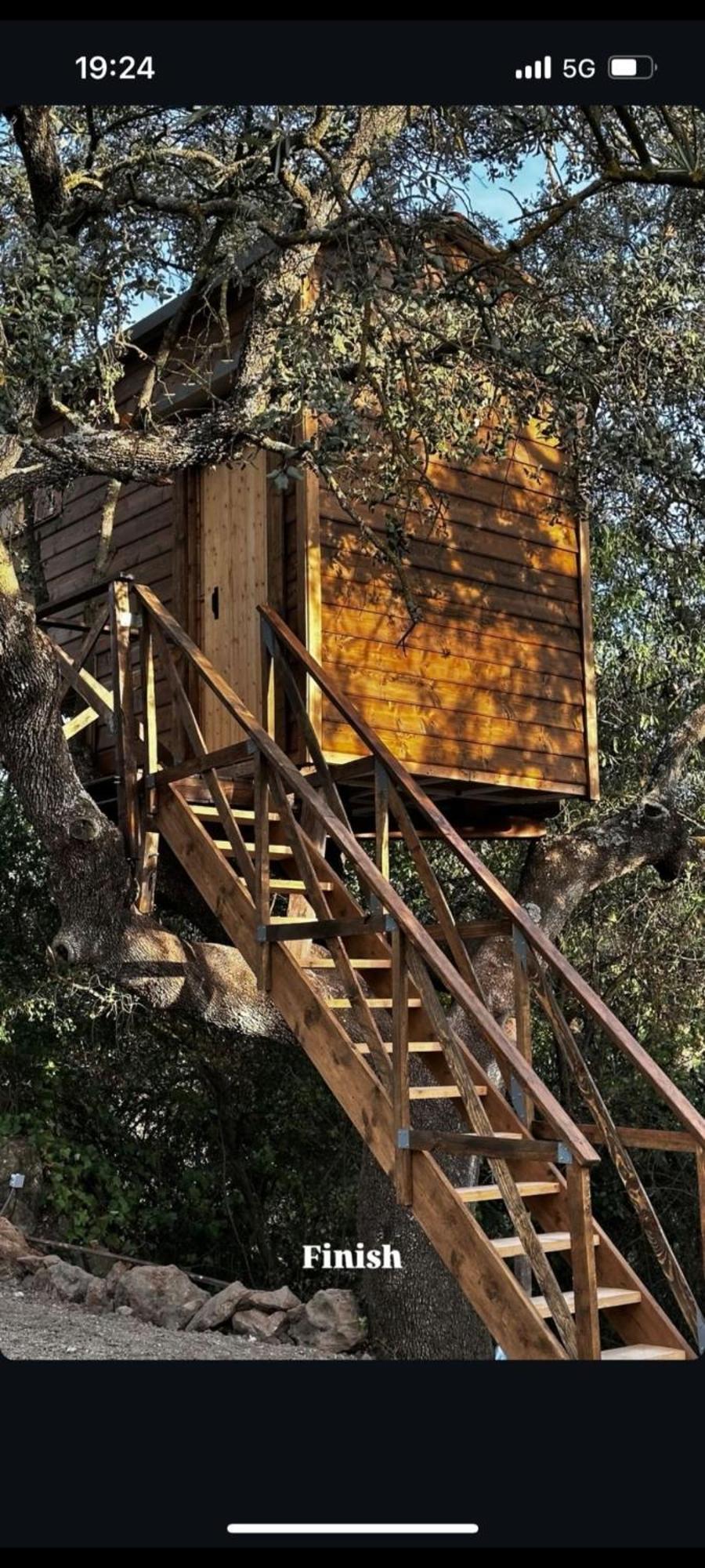 Cabana Del Arbol Lavagarural Villanueva del Rosario 外观 照片